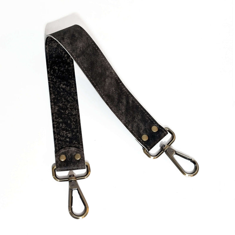 Short Leather Straps, Shoulder Straps, Brynn Capella Leather Goods, made in USA