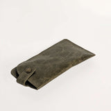 Allison Leather Eyeglass Case - Happy Trails