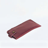 Allison Leather Eyeglass Case - Free Love