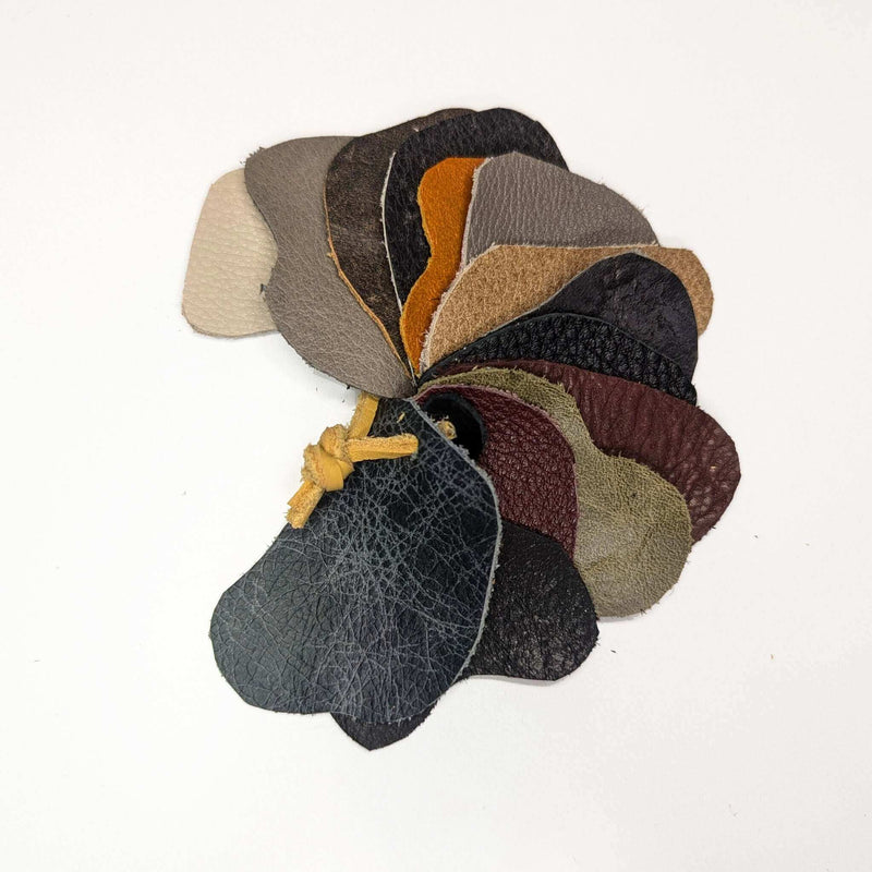 Brynn Capella Leather Goods, leather swatch pack