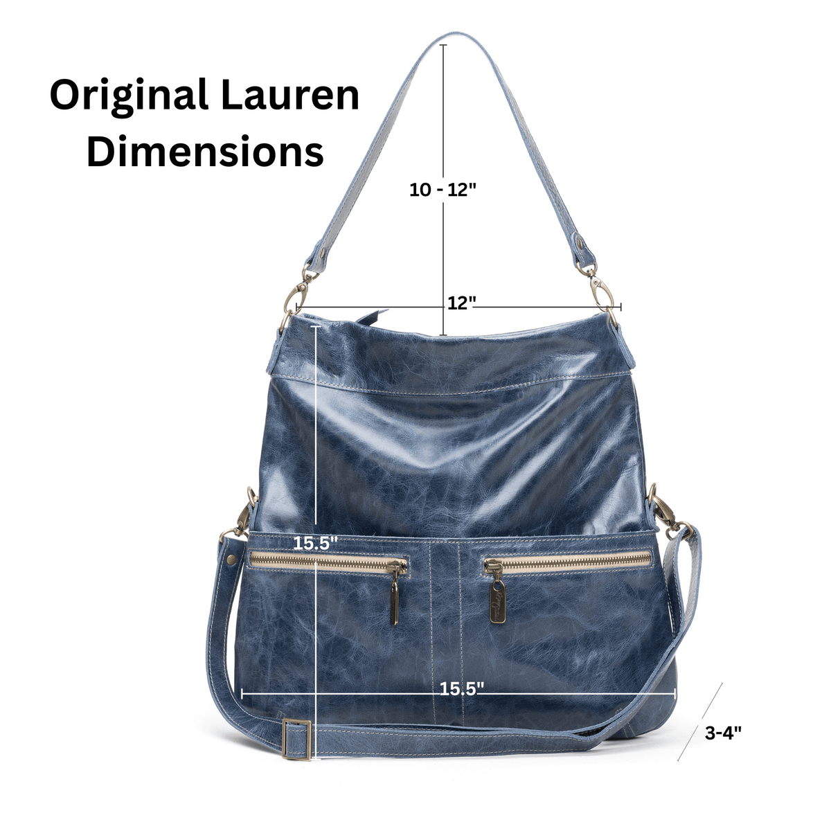 Original Lauren 6-in-1 Leather Crossbody Bag - Cape Cod