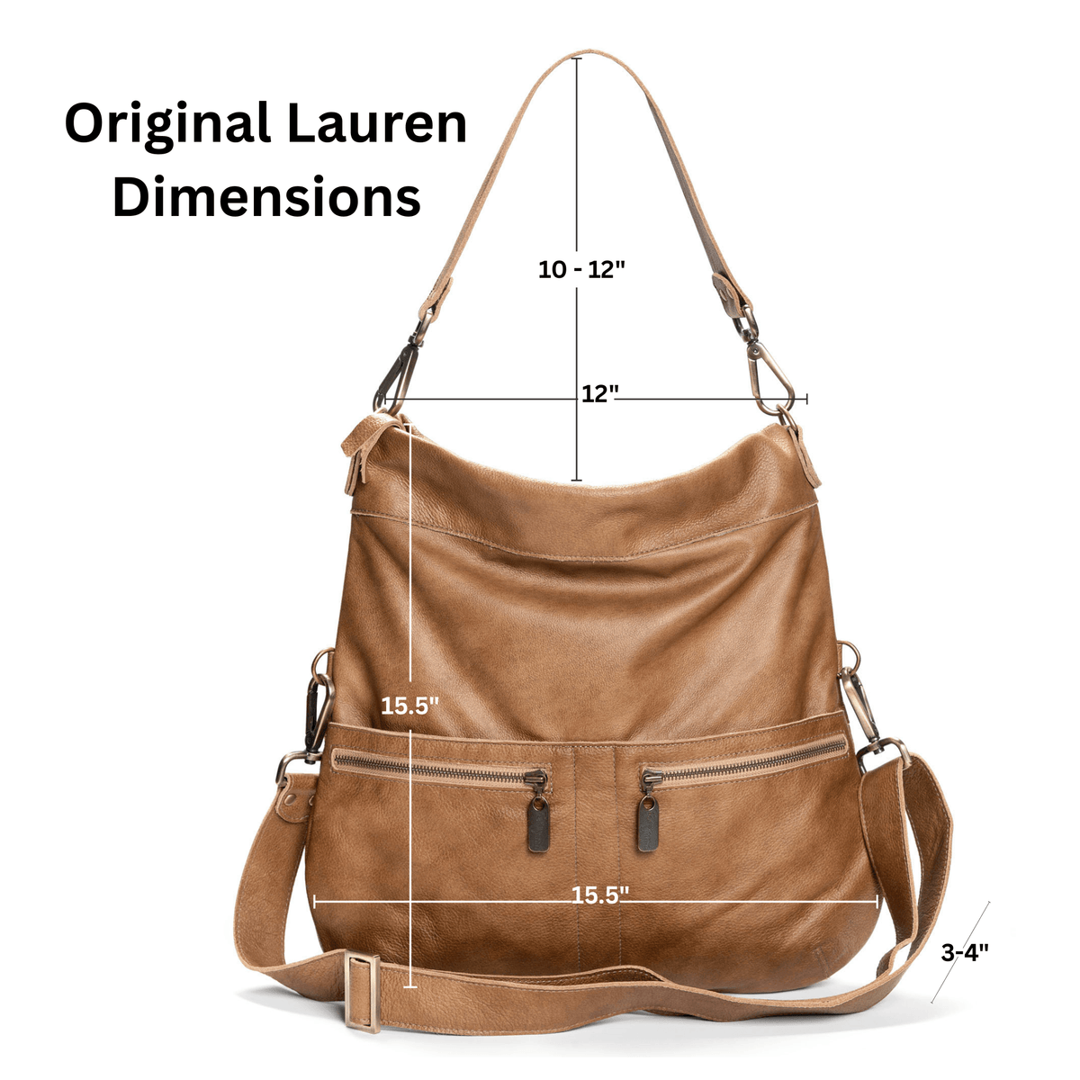 Mini Lauren 6-in-1 Convertible Leather Crossbody Bag - Rosarito Beach