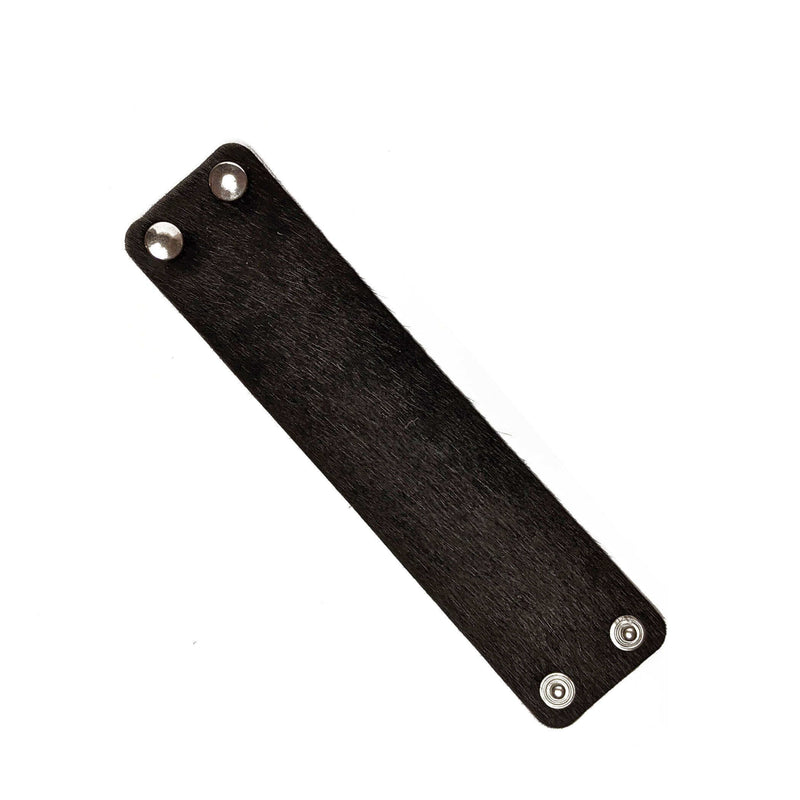 Hairon Bracelet, Black | Brynn Capella, Made in USA Leather Goods, Bracelets, Leather Bracelet, Brynn Capella